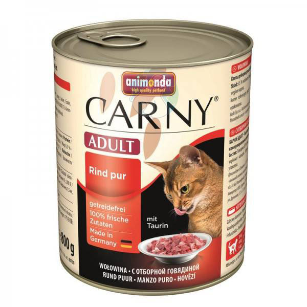 کنسرو گربه بالغ طعم گوشت 800گرمی Animonda carny